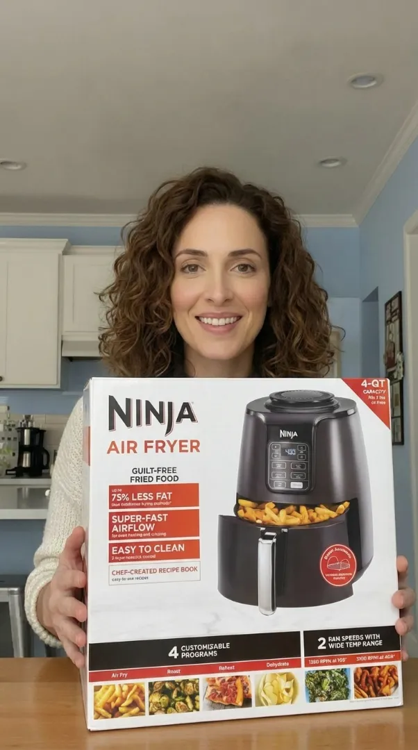 AI actor showcasing fashion item in vertical video format